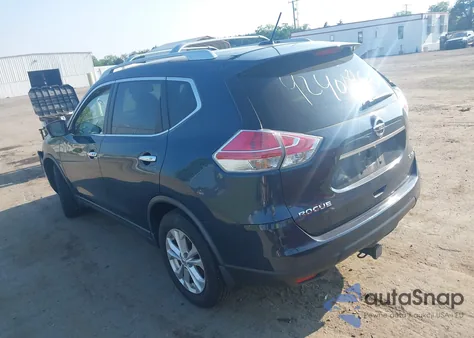 2016 Nissan Rogue S/Sl/Sv z USA, uszkodzony, nr VIN KNMAT2MV0GP608597